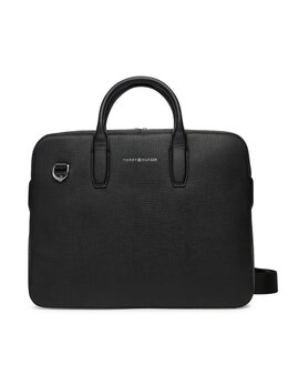 Сумка для ноутбука Tommy Hilfiger Th Business Leather Computer Bag AM0AM13642 Schwarz 305370518