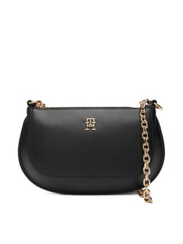 Сумка через плечо Tommy Hilfiger Th Glam Mini Chain Crossover AW0AW18142 Schwarz 305555984