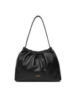 Сумка Tommy Hilfiger Soft Leather Shoulder Bag AW0AW18307 Schwarz 305556080