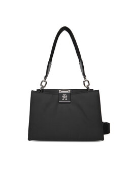 Сумка Tommy Hilfiger Th Her Med Satchel Nylon Sv AW0AW18200 Schwarz 305370266