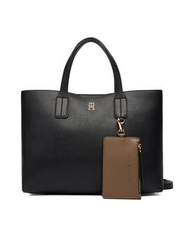 Сумка Tommy Hilfiger Th Icon Mini Tote AW0AW18233 Schwarz 305556158