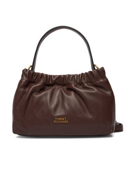 Сумка Tommy Hilfiger Soft Leather Mini Crossover AW0AW18306 Braun 305556066