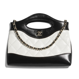 Chanel Сумка через плечо из овчины, кроссбоди, женская сумка white & black ap3656-b17598-nzl98