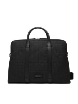 Сумка для ноутбука Calvin Klein Embossed Woven Commuter LV04D3207G Schwarz 8,72122e+12