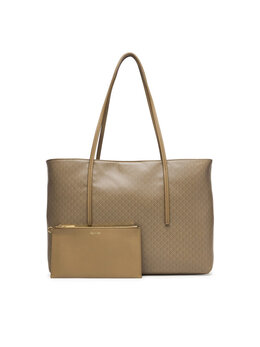 Сумка-шоппер Calvin Klein Emblem Aop Tote W/ Pouch LV04F3266G Beige 8,72122e+12