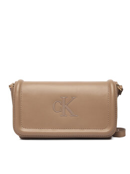 Сумка через плечо Calvin Klein Bold Ck Flap Crossbody LV04F1027G Braun 8,72122e+12