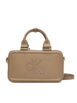 Сумка Calvin Klein Bold Ck Elongated Mini Tote LV04F3411G Beige 8,72122e+12