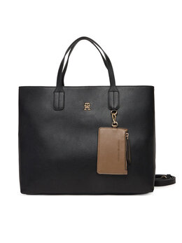 Сумка Tommy Hilfiger Th Icon Satchel AW0AW18122 Schwarz 305555809