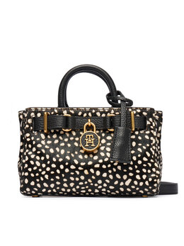 Сумка Tommy Hilfiger American Icon Micro Tote Deer Le AW0AW18168 Schwarz 305555922