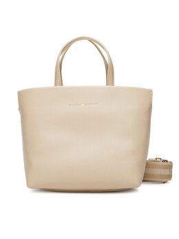 Сумка Tommy Hilfiger Th Logotape Mini Tote AW0AW17694 Beige 305369246