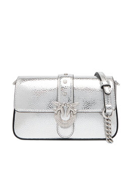 Сумка через плечо Pinko Love One Slouchy Baby AI 25-26 PCPL 105353 A2WD, серебряныйfarben 8053177308594 | silber