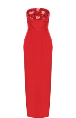 Oscar de la Renta: Шёлковое платье 