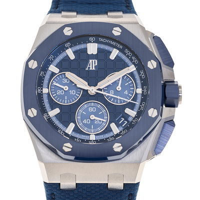 Audemars Piguet Royal Oak Offshore Chronograph Automatic Blue Dial Mens Watch (26420SO.OO.A029VE.01) (blue, arb28577)