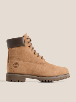Timberland: Бежевые ботинки 