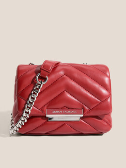 Armani Exchange: Красная сумка 