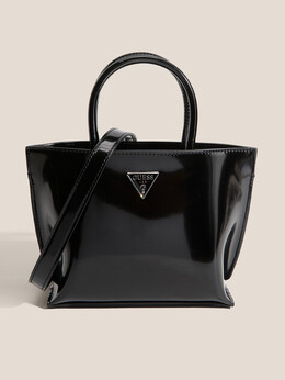 Guess: Чёрная спортивная сумка 