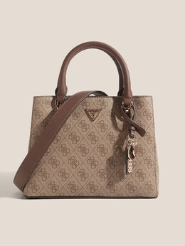 Guess: Тёмная спортивная сумка 