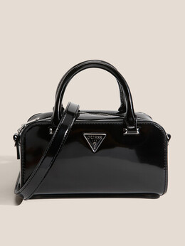 Guess: Чёрная спортивная сумка 