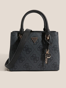 Guess: Тёмная спортивная сумка 