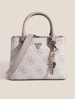 Guess: Белая спортивная сумка 