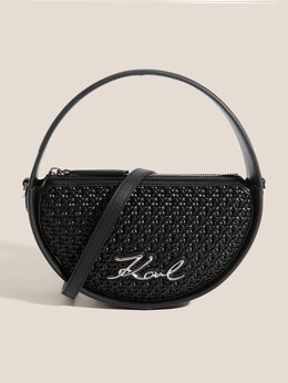 Karl Lagerfeld: Чёрная спортивная сумка 