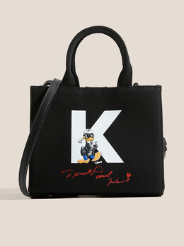 Karl Lagerfeld: Чёрная спортивная сумка 