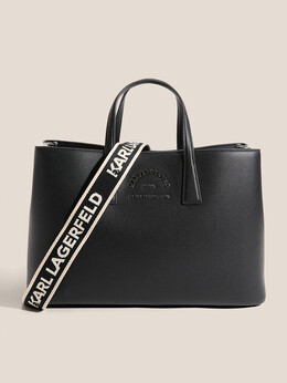 Karl Lagerfeld: Чёрная спортивная сумка 