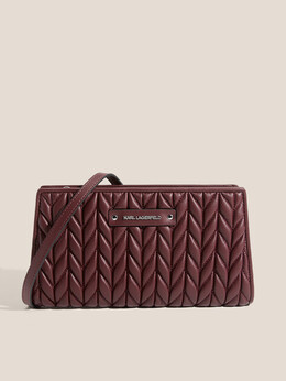 Karl Lagerfeld: Бордовая сумка 