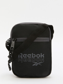 Reebok: Чёрная сумка 