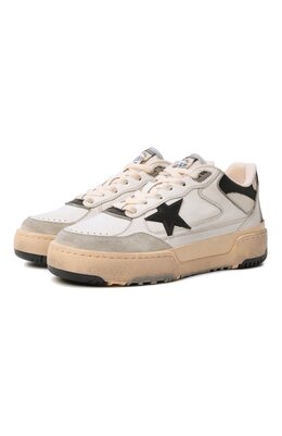 Golden Goose Deluxe Brand: Белые кеды 