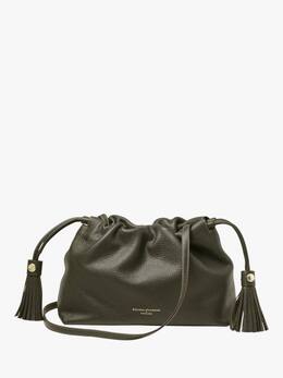 Hudson большая кожаная сумка-кошелек Aspinal of London, Green p114390372 | green