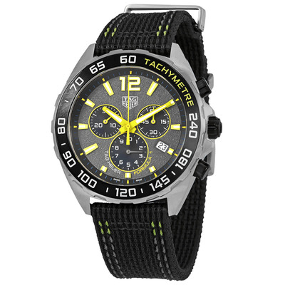 Tag Heuer CAZ101AG.FC8304 Formula 1 Chronograph Grey Dial Mens Quartz Watch (black, arb5565)