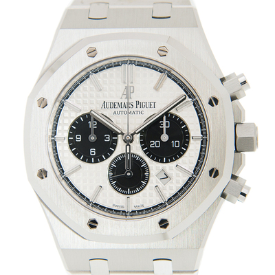 Pre-owned Audemars Piguet Royal Oak Chronograph Silver Dial Mens Watch 26331ST.OO.1220ST.03 (arb28901)