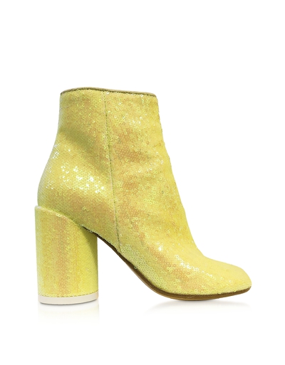 yellow suede boots