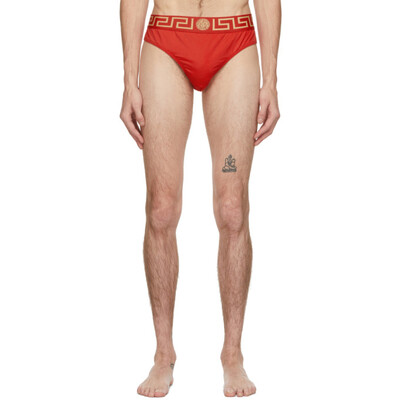 versace red underwear