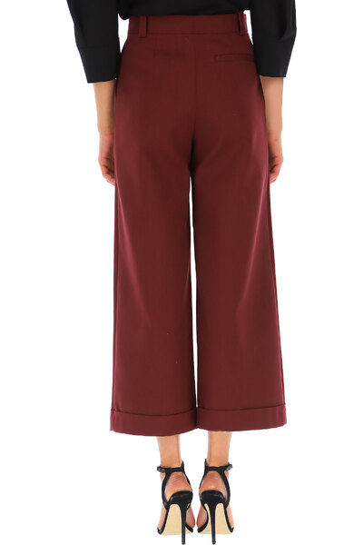 See By Chloe Pants for Women On Sale, Obscure Purple, Cotton, 2021 