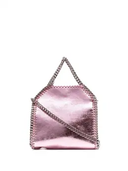 Stella McCartney Pink Large 3 Chain Falabella Tote Bag 
